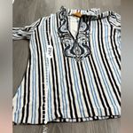 Tory Burch Carine Terry Tunic Long Sleeve Swim Cover Up Top Size XS Photo 8