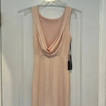 NWT Lulus Call My Name Blush Pink Backless Scoop Maxi Dress Sz XS Photo 8