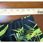 Susan Graver  Womens 2X Green Floral‎ Liquid Knit Cropped Pants Pockets Resort Photo 6