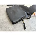 Madewell  The Morgan Leather Crossbody Boho Messager Bag Clutch Black W/Mirror Photo 6