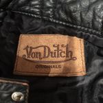 Von Dutch  leather moto jacket XXL excellent condition Photo 1