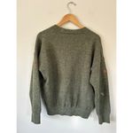 Romwe womens cardigan size M green with embroidered accents fairycore Photo 3