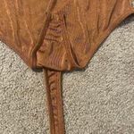 Boohoo Rust Colored Body Suit Photo 6