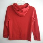 Under Armour Red Hooded Long Sleeve Front Pocket Photo 3