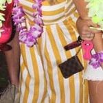 boutique striped jumpsuit Yellow Size M Photo 0