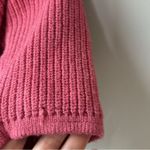 TACH Pink Knit Melinda Crop Sweater Top Pink Photo 8