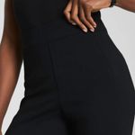 Spanx ‎ The Perfect Pant Slim Straight Ponte Knit Pull-On Black Small Photo 2