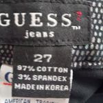 Guess Jeans USA 27 Vintage Rainbow Metallic Snakeskin Pants Photo 1