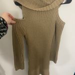 Sweater Dress Tan Size M Photo 2