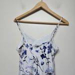 Favorite Daughter Collection‎ Blue White Floral Slip Dress Sz S Midi Photo 10