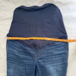 Madewell Maternity Over the Belly Skinny Jeans Dark Wash Size 28 Stretch Whisker Photo 2