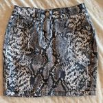 Boutique Snakeskin Skirt Photo 0