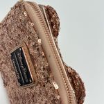 Lounge Fly Disney Rose Gold Sequined Minnie Mouse Wallet with Ears Photo 5