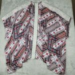 Cato  Womens Cover Up Duster Kimono Aztec Southwestern One Size Photo 0