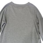 Chaser Thermal Waffle Knit Long Sleeve Shirt Crewneck Top Women's XL Round Hem Photo 4