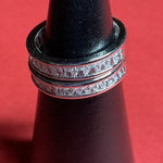Bomb Party RG29601 “Strut Your Style” Cubic Zirconia on Rhodium Size 7 Ring NWT Silver Photo 0