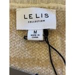 Le lis Le‎ Lis Collection Ivory And Tan Animal Tiger Print Knit Sweater Vest Size M Photo 9