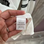 Market & Spruce Boho Bell Sleeve Embroidered Blouse White Size Small Photo 2