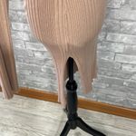 House Of Harlow 1960 Tan Ribbed Cutout Midi Sweater Dress Size M Photo 3