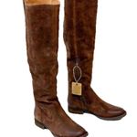 Born Womens Britton Over the Knee Brown Boot Leather Size 6.5M Riding Boots Photo 0