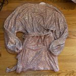 Princess Polly Dancing Queen Sequin Mini Dress Champagne Size 4 Photo 5