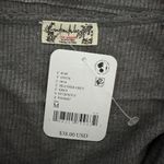 FP FREE PEOPLE INTIMATELY Only You Tank Lace Ribbon Square Neck Gray NWT Medium Photo 4