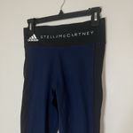 Stella McCartney Navy black colorblock 7/8 workout leggings size small Photo 1