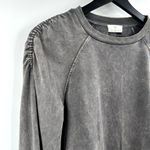 Anthropologie T.la Washed Grey Pull Over Sweatshirt Size Small Photo 1