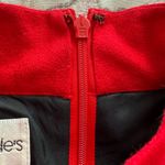 Bloomingdales Bloomingdale’s vintage 100% wool red & black high neck lined midi dress, size 6 Photo 7