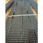 Coach Tweed Woven Wool Blue & Brown Coat Size XS Photo 8