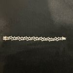 Noctra Crown of Thorns Bracelet | Iced Out Silver & Gold Sizes 7–20 Inch Photo 2