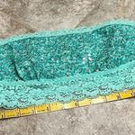 PINK - Victoria's Secret NEW PINK Victoria’s Secret Bandeau Sequin Bra Bralette Blue Small Lace VS Photo 6