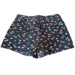 Gap Khakis By Womens Size 12 City 3 Inch Shorts Dark Blue Umbrella Summer Beach Photo 1