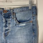 Band of Gypsies Zoey Frayed Hem Button Fly Distressed Shorts Size 25 Photo 4