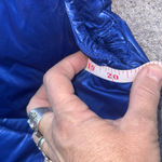 Old Navy Vintage  Electric Blue Puffer Vest Women's Size Small Photo 1