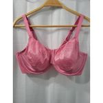 Wacoal  Underwire Bra 855303 Womens 40DD Pink Lace Supportive Photo 3