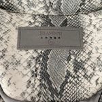 BLANK NYC Faux Leather Snakeskin Print Moto Jacket Asymmetrical Zip NWT Size XS Photo 9