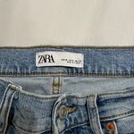 ZARA Women’s Slim Boyfriend Jeans in Beach Blue Photo 2
