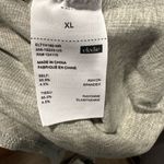 Elodie Women's Gray Stretch Long-Sleeve Ribbed Henley Bodysuit Size XLarge NWT Photo 3