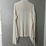 Gap Women’s Oatmeal Beige Draped Open Front Cardigan Small Photo 2