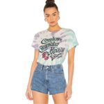 Free People Daydreamer Blue Creedence Clearwater Revival Rollin' On the River Tie Dye Sz XS Photo 6