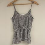 Sienna Sky  Black and White Button Front Sleeveless Romper Size XS Photo 3