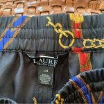 Ralph Lauren NEW  Chain Print Wide Leg Pants Photo 4