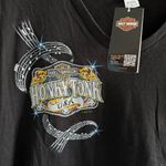 Harley Davidson Nashville Tennessee Honky Tonk USA Short Sleeve Tee Black Size XL Photo 2