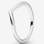 Pandora Polished Wishbone Ring Photo 0