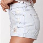PacSun  Distressed High Waisted Mom Jean Shorts Photo 3