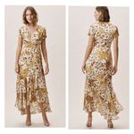 BHLDN  VONE Robe Batara Tiered Wrap Dress Size 4 Photo 1