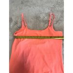 Fabletics  Tank top Neon bright Coral Pink Size Small Built in bra Adjustable Photo 8