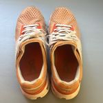 Womens orange on running shoes White Size 9 Photo 2