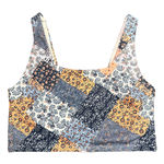 Nanette Lepore  Patchwork Animal Print Design in Multi Blue, Size L Photo 0